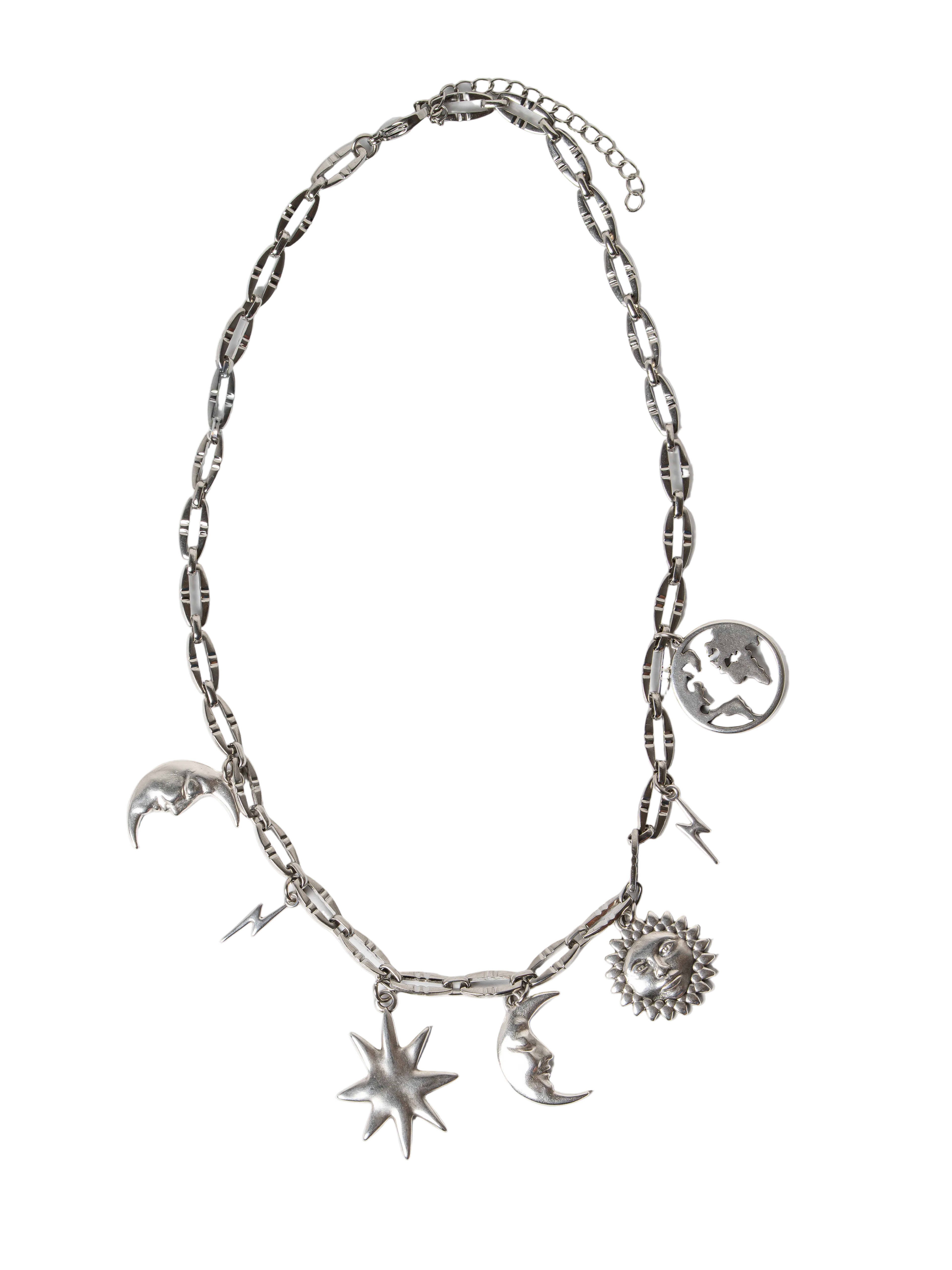 Collar Luna roja